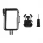 Soporte adaptador de cierre magnético rápido PULUZ PU883B para DJI Osmo Action 5 Pro/4/3 (negro)