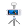 PULUZ PU9010W funda impermeable para iPhone – carcasa subacuática 45 m, blanca