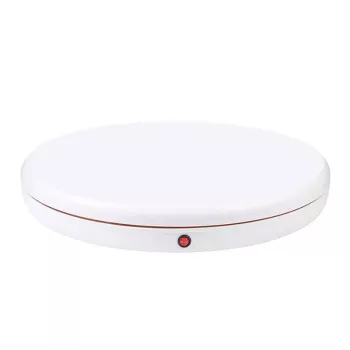 PULUZ Soporte giratorio de exposición 45 cm blanco