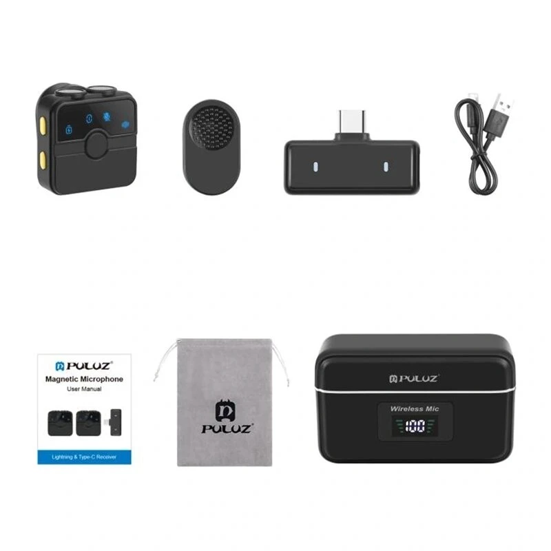 PULUZ SmartLink WS300 Micrófono de solapa