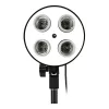 PULUZ Set de estudio softbox 50x70cm, trípode, bombillas LED 4 unidades PU5071EU