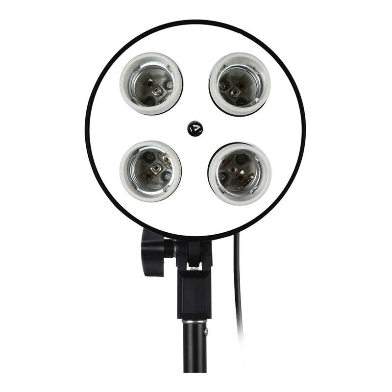 PULUZ Set de estudio softbox 50x70cm, trípode, bombillas LED 4 unidades PU5071EU