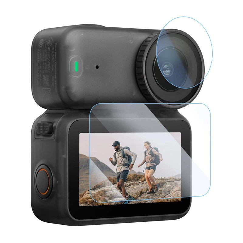 PULUZ cristal protector templado y lámina para lente para DJI Osmo Nano