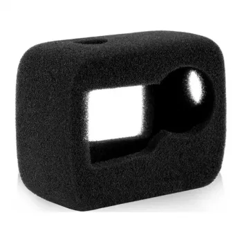 PULUZ cortavientos para DJI Osmo Action 5 Pro/4/3 (negro)