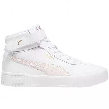 Zapatillas PUMA Carina 2.0 Mid mujer blancas