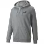 Sudadera con capucha con cremallera PUMA ESS+ Tape Full-Zip TR hombre Medium Gray Heather