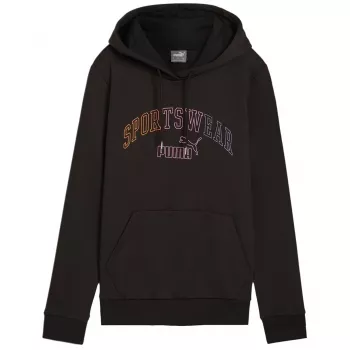 PUMA Essentials+ Logo LAB Sudadera con capucha de forro polar hombre negra talla M