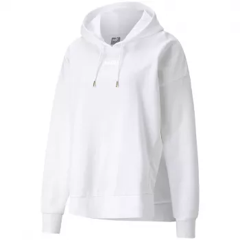 Sudadera con capucha TR para mujer PUMA HER Puma White Relaxed Fit 589519 02