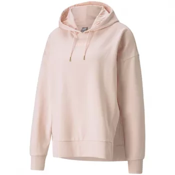 Sudadera con capucha PUMA HER Hoodie TR Rosewater mujer corte regular