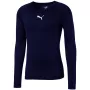Puma LIGA Baselayer LS Camiseta hombre azul marino 655920 20 XL