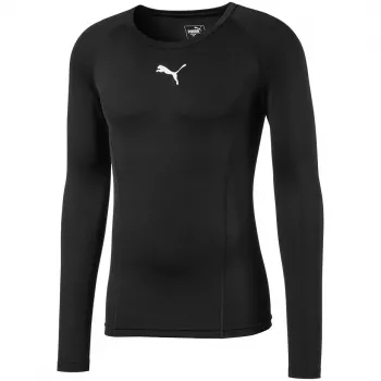 PUMA Liga Baselayer Camiseta de entrenamiento de manga larga hombre negra talla M
