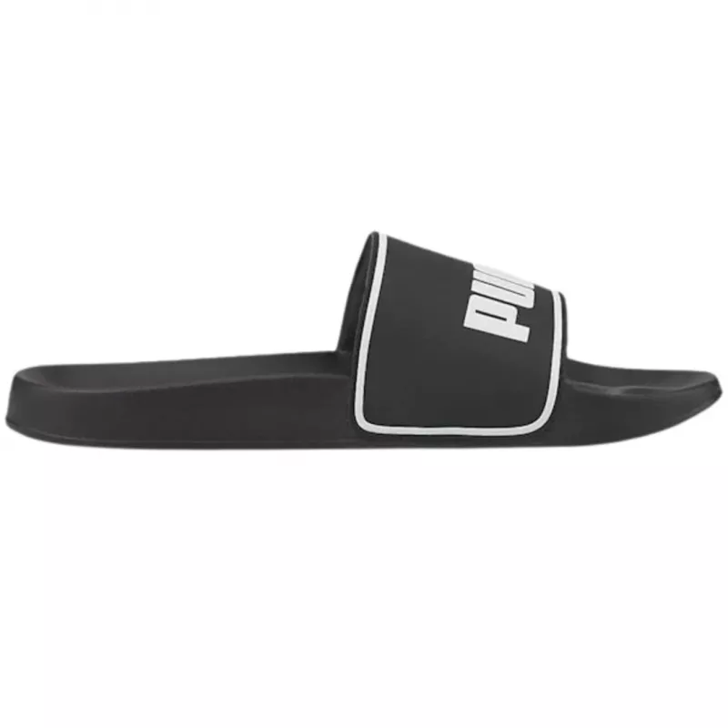 PUMA 384139 01 chanclas para hombre, negro/blanco, talla 38