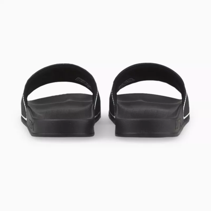PUMA 384139 01 chanclas para hombre, negro/blanco, talla 42