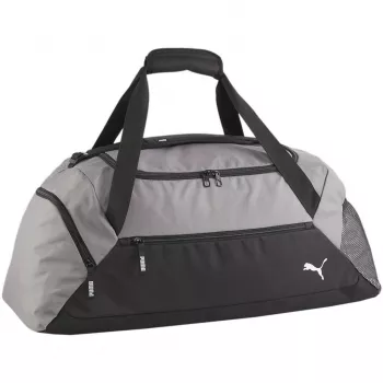 Bolsa PUMA Team Goal M gris medio jaspeado/Puma Black 48L Duffel
