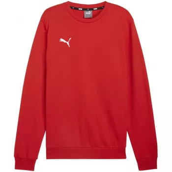 Puma Team Goal Casuals sudadera de cuello redondo roja 658592 01 S