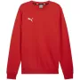 PUMA Team Goal Casuals sudadera de cuello redondo roja 658592 01 M