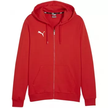 Sudadera con capucha PUMA Team Goal Casuals roja hombre 658595 01