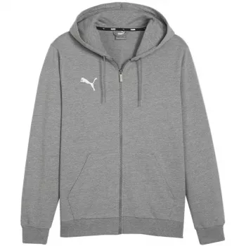 PUMA Team Goal Casuals Sudadera con capucha Medium Grey Heather hombre talla S