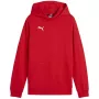 Sudadera con capucha Puma Team Goal Casuals roja 658619 01 152cm