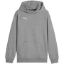 Puma Team Goal Casuals Hoody Sudadera Gris 658619 33 140cm