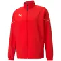 PUMA teamRISE Sideline hombre chaqueta de fútbol roja