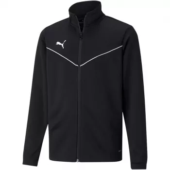 Puma teamRISE Chaqueta de entrenamiento de poliéster junior negra 116cm