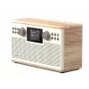Radio digital PURE ACOUSTICS Pure Classic H6, DAB+/FM/radio por internet, Bluetooth, Cotton White/roble (EU/UK)