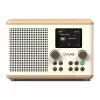Pure Classic H4 DAB/DAB+/FM radio digital con Bluetooth, Cotton White/Eiche