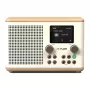 Pure Classic H4 DAB/DAB+/FM radio digital con Bluetooth, Cotton White/Eiche