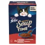 PURINA FELIX Soup Original Country Flavours 6x48g Comida húmeda para gatos