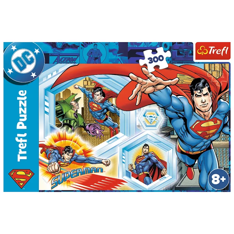 Puzzle 300 Indestructible Superman Warner Superman Trefl 23032