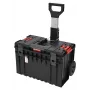 Carro maletín de herramientas Qbrick System ONE - negro/rojo, 50L, IP65, capacidad de carga 100 kg
