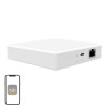 MOES MZHUB-MS hub de casa inteligente ZigBee 3.0 Matter Thread Bluetooth Mesh, blanco