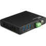 Lindy 43431 Conmutador USB 3.2 Gen 2, 2 ordenadores y 4 dispositivos, 10 Gbit/s