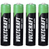 Voltcraft pilas recargables HR03 AAA NiMH, 1100 mAh, 1,2 V, pack de 4