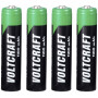 Voltcraft pilas recargables HR03 AAA NiMH, 1100 mAh, 1,2 V, pack de 4
