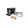 EXSYS EX-1012 caja de expansión externa con 4 ranuras PCI y tarjeta host PCIe x1