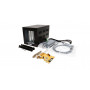 EXSYS EX-1012 caja de expansión externa con 4 ranuras PCI y tarjeta host PCIe x1
