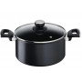 Tefal Unlimited G2554672 Olla con tapa de cristal, 24 cm