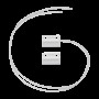 BCS PA-MSP02 Contactos magnéticos mini con cable, blanco, 20 uds.