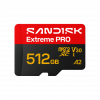 SanDisk Extreme PRO microSDXC 512 GB UHS-I A2 V30, hasta 250/170 MB/s, SDSQXCJ-512G-GS6MA