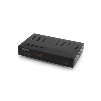 XORO HRM 7670 TWIN receptor DVB-C/DVB-T2-HD con grabación por USB