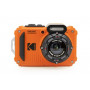 Kodak PIXPRO WPZ2OG6 Cámara digital sumergible, 16,35 MP, zoom 4×, naranja