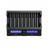 Cargador XTAR VC8S USB-C para 8 baterías de Li-Ion y Ni-MH