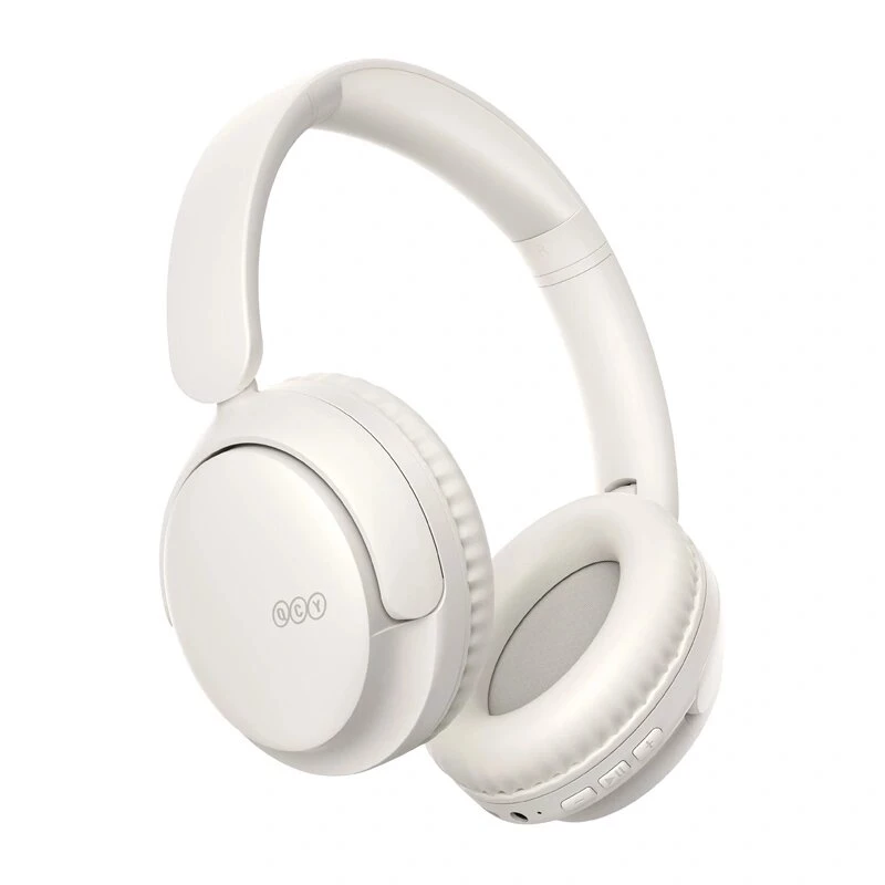 QCY H2S Lite auriculares Bluetooth on-ear blancos