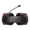 QCY Heroad VT200 Auriculares gaming, negro y rojo