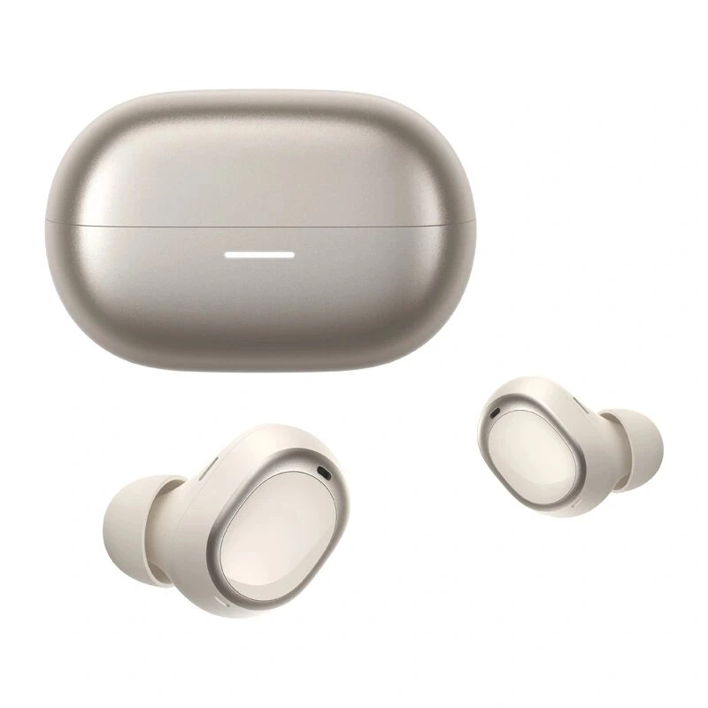 QCY Melobuds A30 auriculares inalámbricos, ANC adaptativo de hasta 60 dB, Bluetooth 6.0, LDAC, Hi-Res Audio, 50 h de reproducción, 8 micrófonos, IPX5, dorados
