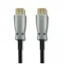 Cable HDMI Qoltec 50474 30 m, HDMI Type-A, negro/plata