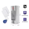 Qoltec 52446 lector de tarjetas de proximidad y llaveros