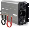 Qoltec Inversor de onda senoidal modificada 12V a 230V 1000W/2000W con USB - compatible con LiFePO4, GEL, AGM
